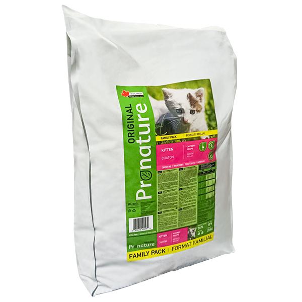 Pronature Original Kitten Chicken КУРИЦА корм для котят 5 кг (24005)